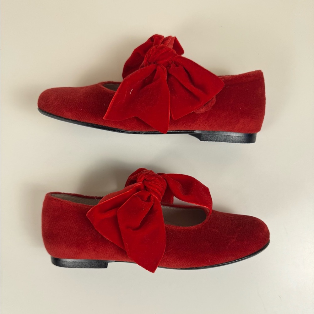 Studio by HOO Red Velvet Flats - Picture 3 of 8